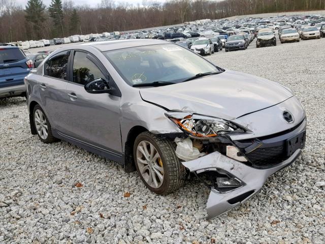 JM1BL1U67B1447328 - 2011 MAZDA 3 S GRAY photo 1