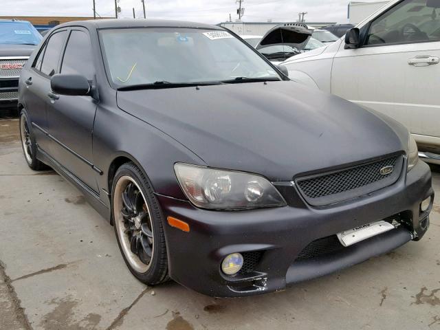 JTHBD192620045016 - 2002 LEXUS IS 300 BLACK photo 1