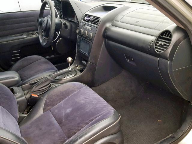 JTHBD192620045016 - 2002 LEXUS IS 300 BLACK photo 5