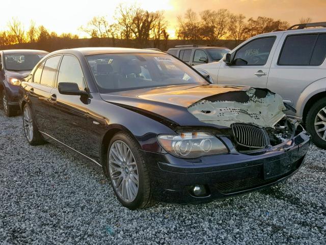 WBAHL83597DT10955 - 2007 BMW 750I BLACK photo 1