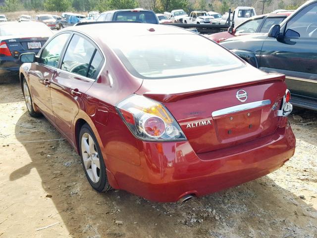 1N4BL21E57N435167 - 2007 NISSAN ALTIMA 3.5 RED photo 3