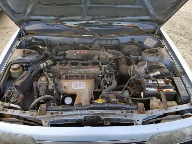 4T1SV21E9LU168311 - 1990 TOYOTA CAMRY DLX BLUE photo 7