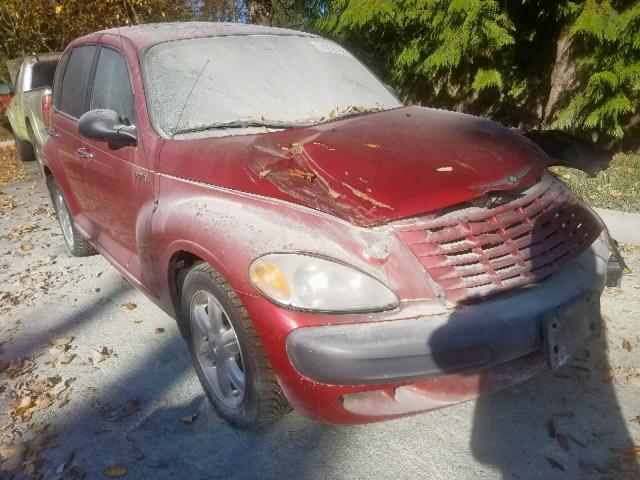 3C8FY68B92T326573 - 2002 CHRYSLER PT CRUISER RED photo 1