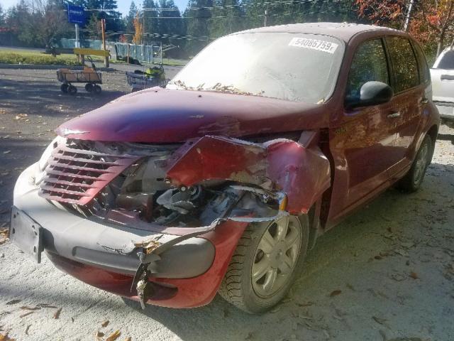 3C8FY68B92T326573 - 2002 CHRYSLER PT CRUISER RED photo 2