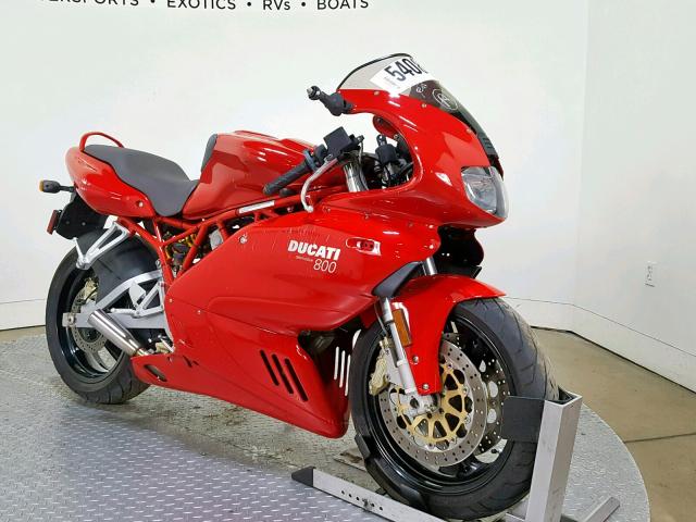 ZDM1LAAN07B005908 - 2007 DUCATI SUPERSPORT RED photo 2