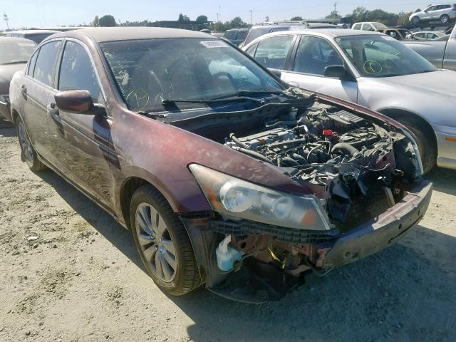 1HGCP2F34BA097448 - 2011 HONDA ACCORD LX BURGUNDY photo 1