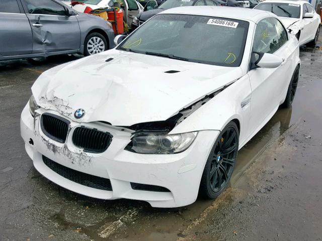 WBSWL93558P330418 - 2008 BMW M3 WHITE photo 2