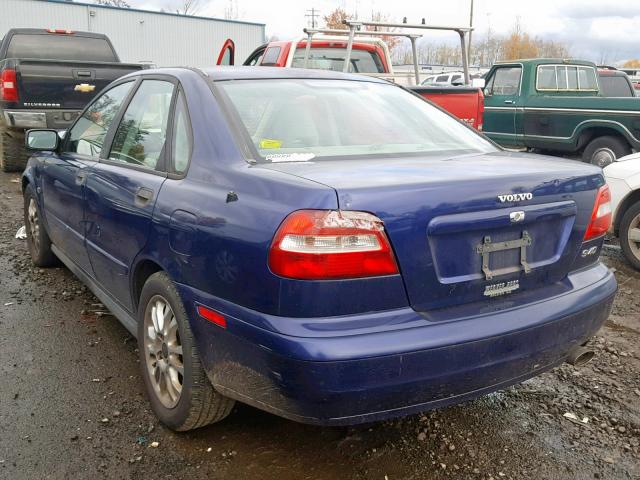 YV1VS27544F075469 - 2004 VOLVO S40 1.9T BLUE photo 3