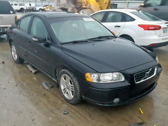 YV1RS592582685528 - 2008 VOLVO S60 2.5T BLACK photo 1