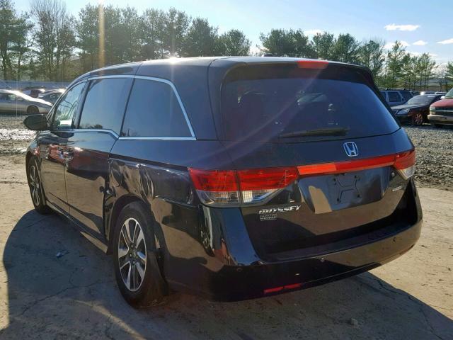 5FNRL5H93EB015910 - 2014 HONDA ODYSSEY TO BLACK photo 3