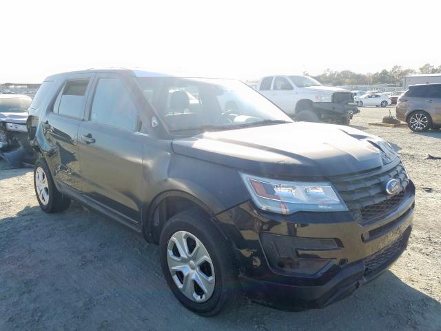 1FM5K8AR6GGB54995 - 2016 FORD EXPLORER P BLACK photo 1