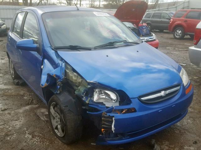 KL1TD66628B260374 - 2008 CHEVROLET AVEO BASE Mavi foto 1