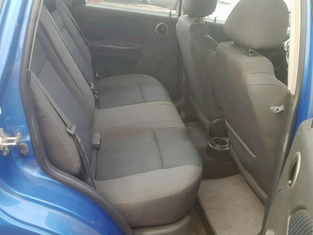 KL1TD66628B260374 - 2008 CHEVROLET AVEO BASE Mavi foto 6