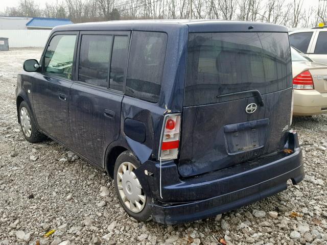JTLKT324764072031 - 2006 TOYOTA SCION XB Көк фото 3