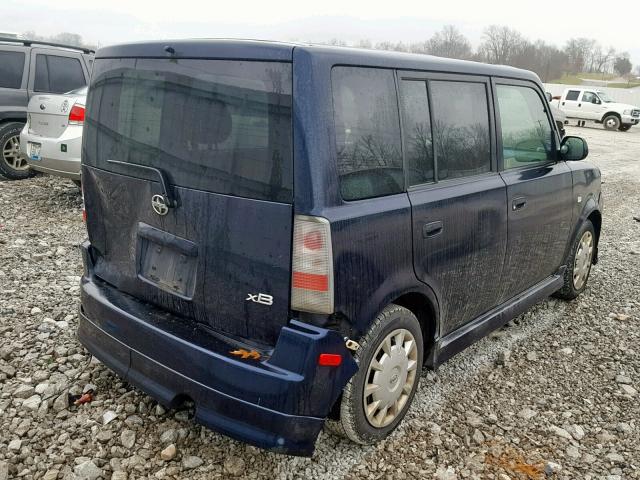 JTLKT324764072031 - 2006 TOYOTA SCION XB Көк фото 4