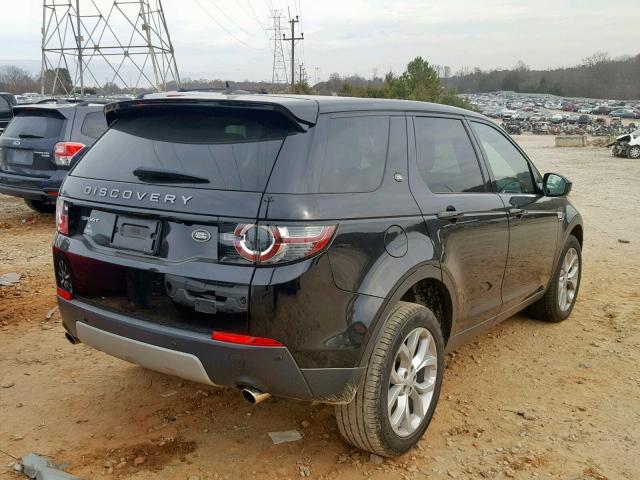 SALCR2BG6GH577077 - 2016 LAND ROVER DISCOVERY BLACK photo 4