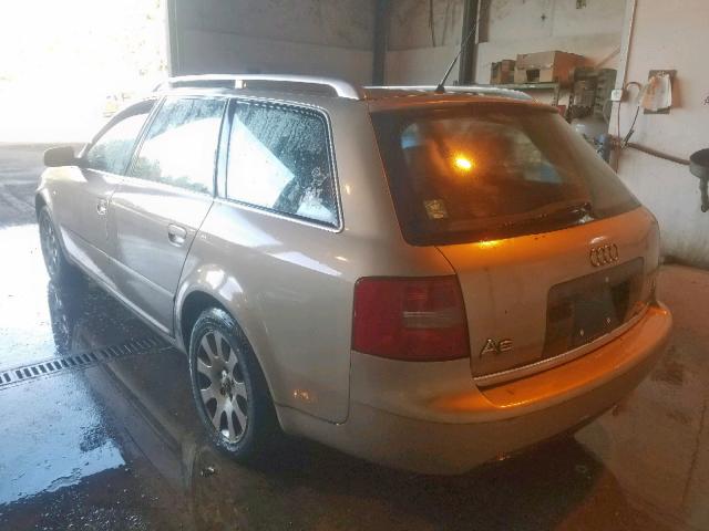 WAUDA24B4XN067653 - 1999 AUDI A6 AVANT Q GOLD photo 3