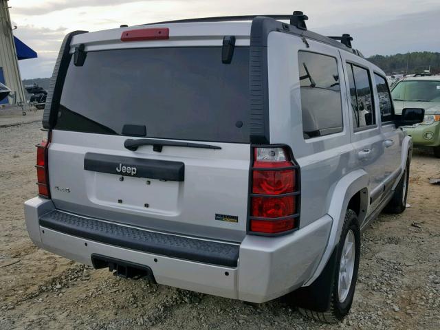 1J8HG48N08C239816 - 2008 JEEP COMMANDER ვერცხლისფერი ფოტო 4