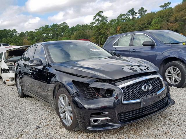 JN1BV7AP8EM674110 - 2014 INFINITI Q50 BASE BLACK photo 1