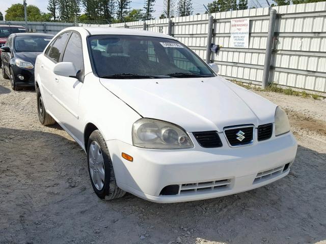 KL5JD52Z54K933507 - 2004 SUZUKI FORENZA S WHITE photo 1