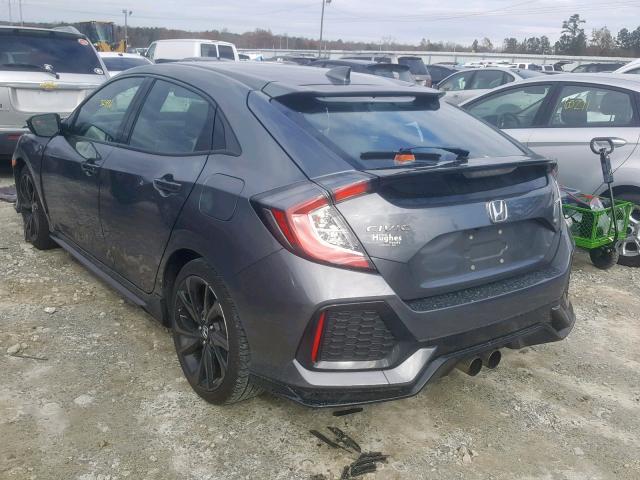 SHHFK7H41HU227715 - 2017 HONDA CIVIC SPOR GRAY photo 3