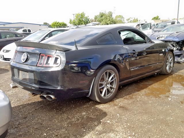 1ZVBP8CF4E5233745 - 2014 FORD MUSTANG GT BLACK photo 4