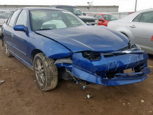 1G1JH52F747266729 - 2004 CHEVROLET CAVALIER L BLUE photo 1