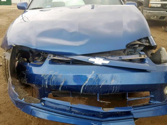 1G1JH52F747266729 - 2004 CHEVROLET CAVALIER L BLUE photo 7