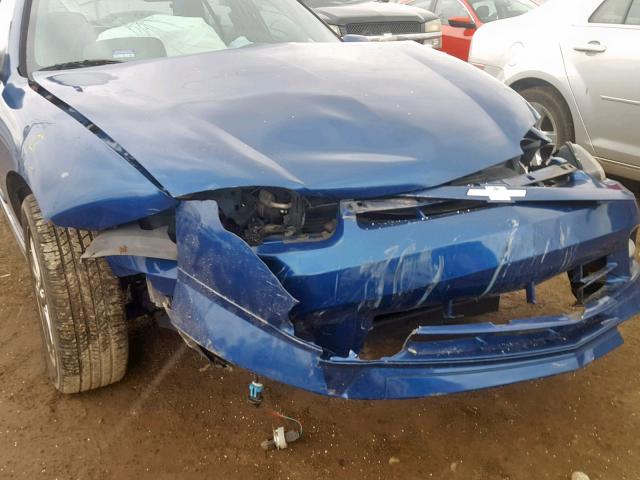 1G1JH52F747266729 - 2004 CHEVROLET CAVALIER L BLUE photo 9