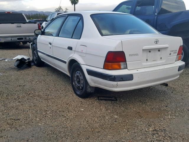 JT2BC52L4V0265279 - 1997 TOYOTA TERCEL CE WHITE photo 3