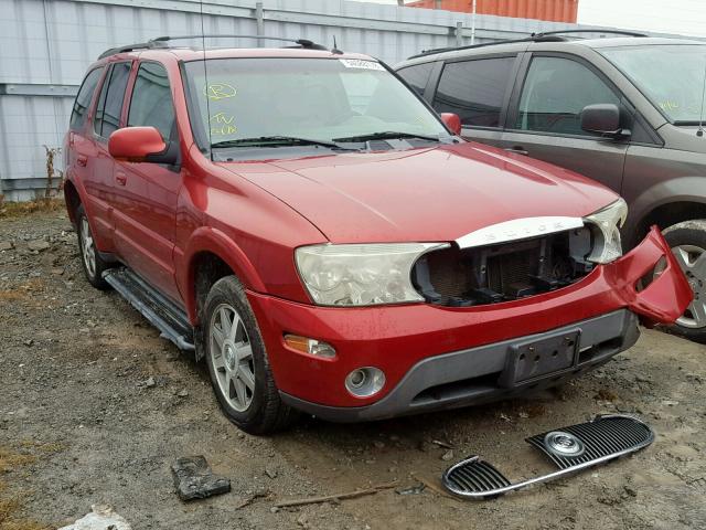 5GADT13S342169663 - 2004 BUICK RAINIER CX RED photo 1