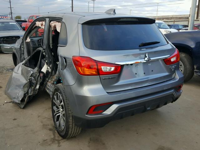 JA4AP3AWXJU015162 - 2018 MITSUBISHI OUTLANDER GRAY photo 3