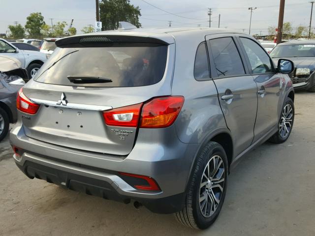 JA4AP3AWXJU015162 - 2018 MITSUBISHI OUTLANDER GRAY photo 4