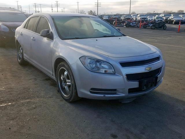 1G1ZG57B39F138657 - 2009 CHEVROLET MALIBU LS SILVER photo 1