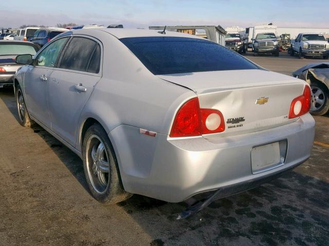 1G1ZG57B39F138657 - 2009 CHEVROLET MALIBU LS SILVER photo 3