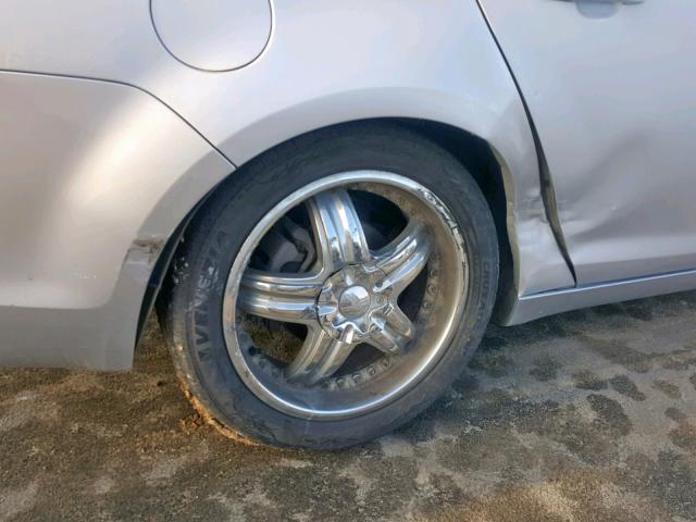 1G1ZG57B39F138657 - 2009 CHEVROLET MALIBU LS SILVER photo 9