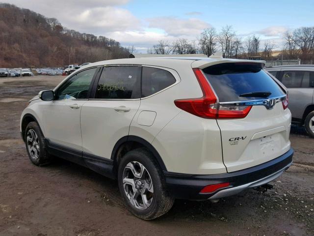 5J6RW2H88JL008739 - 2018 HONDA CR-V EXL WHITE photo 3