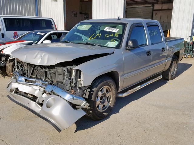 2GTEC13T461205262 - 2006 GMC NEW SIERRA SILVER photo 2