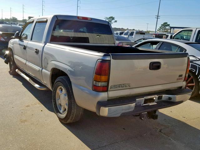 2GTEC13T461205262 - 2006 GMC NEW SIERRA SILVER photo 3