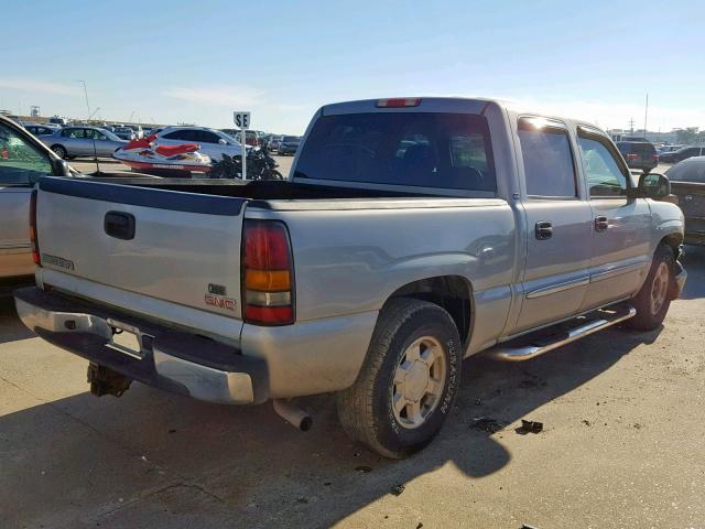 2GTEC13T461205262 - 2006 GMC NEW SIERRA SILVER photo 4