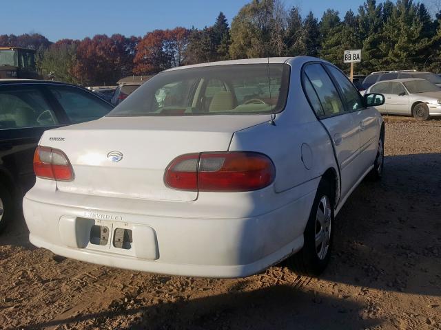 1G1ND52F84M532404 - 2004 CHEVROLET CLASSIC WHITE photo 4