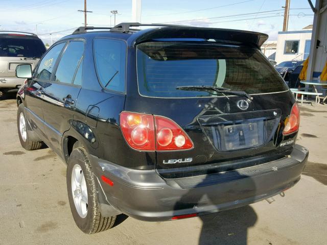 JT6GF10U3Y0068494 - 2000 LEXUS RX 300 BLACK photo 3