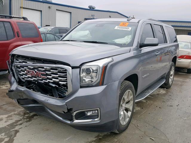 1GKS2GKC9JR255685 - 2018 GMC YUKON XL K GRAY photo 2