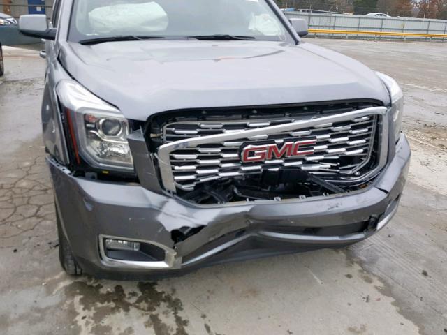 1GKS2GKC9JR255685 - 2018 GMC YUKON XL K GRAY photo 9