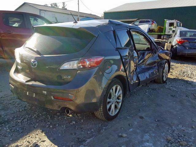 JM1BL1H61A1345242 - 2010 MAZDA 3 S GRAY photo 4