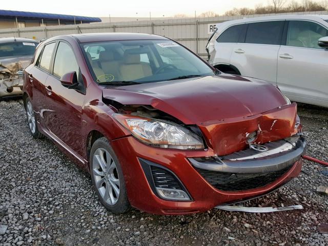 JM1BL1K50B1464093 - 2011 MAZDA 3 S RED photo 1