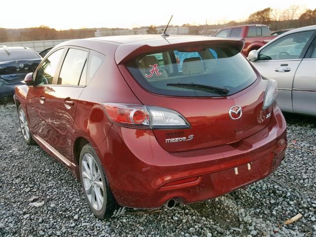 JM1BL1K50B1464093 - 2011 MAZDA 3 S RED photo 3