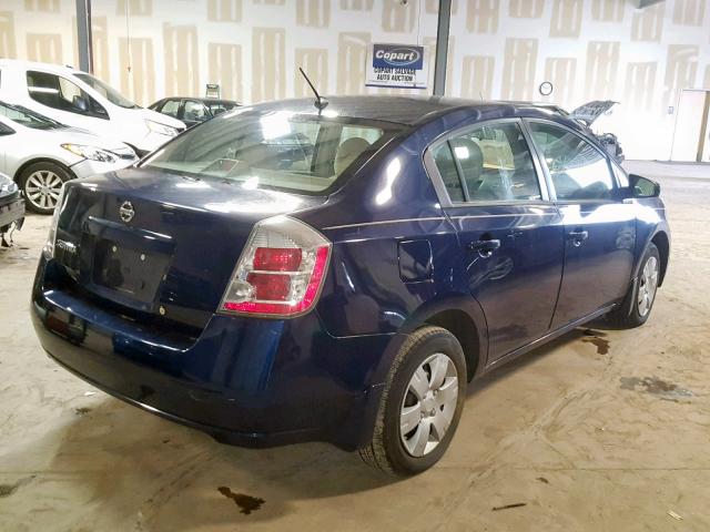 3N1AB61E98L732155 - 2008 NISSAN SENTRA 2.0 BLUE photo 4