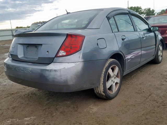 1G8AL55F66Z106716 - 2006 SATURN ION LEVEL GRAY photo 4