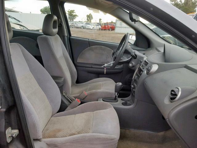 1G8AL55F66Z106716 - 2006 SATURN ION LEVEL GRAY photo 5